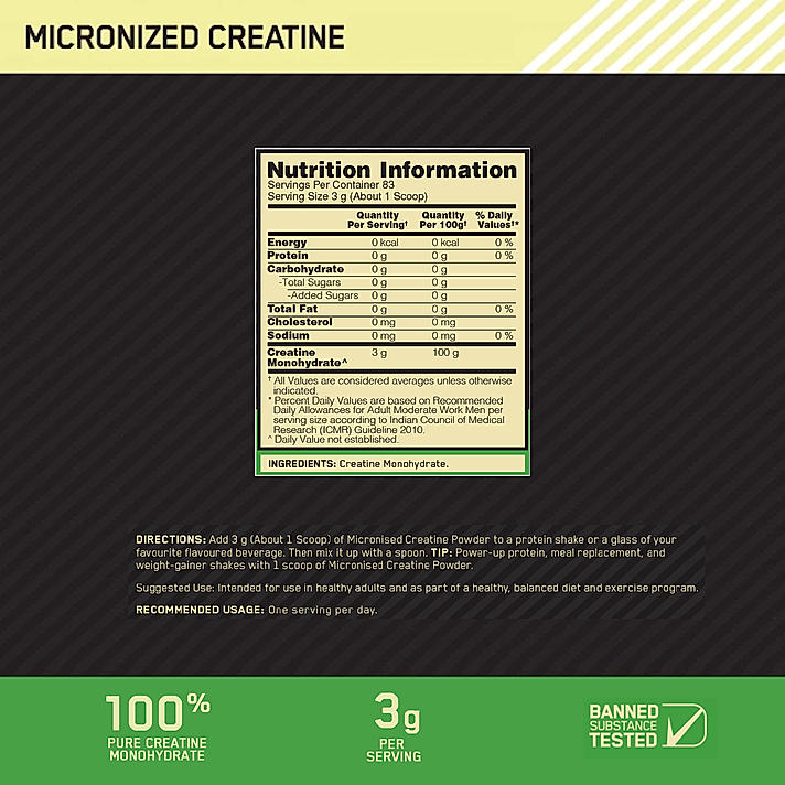 ON Creatine