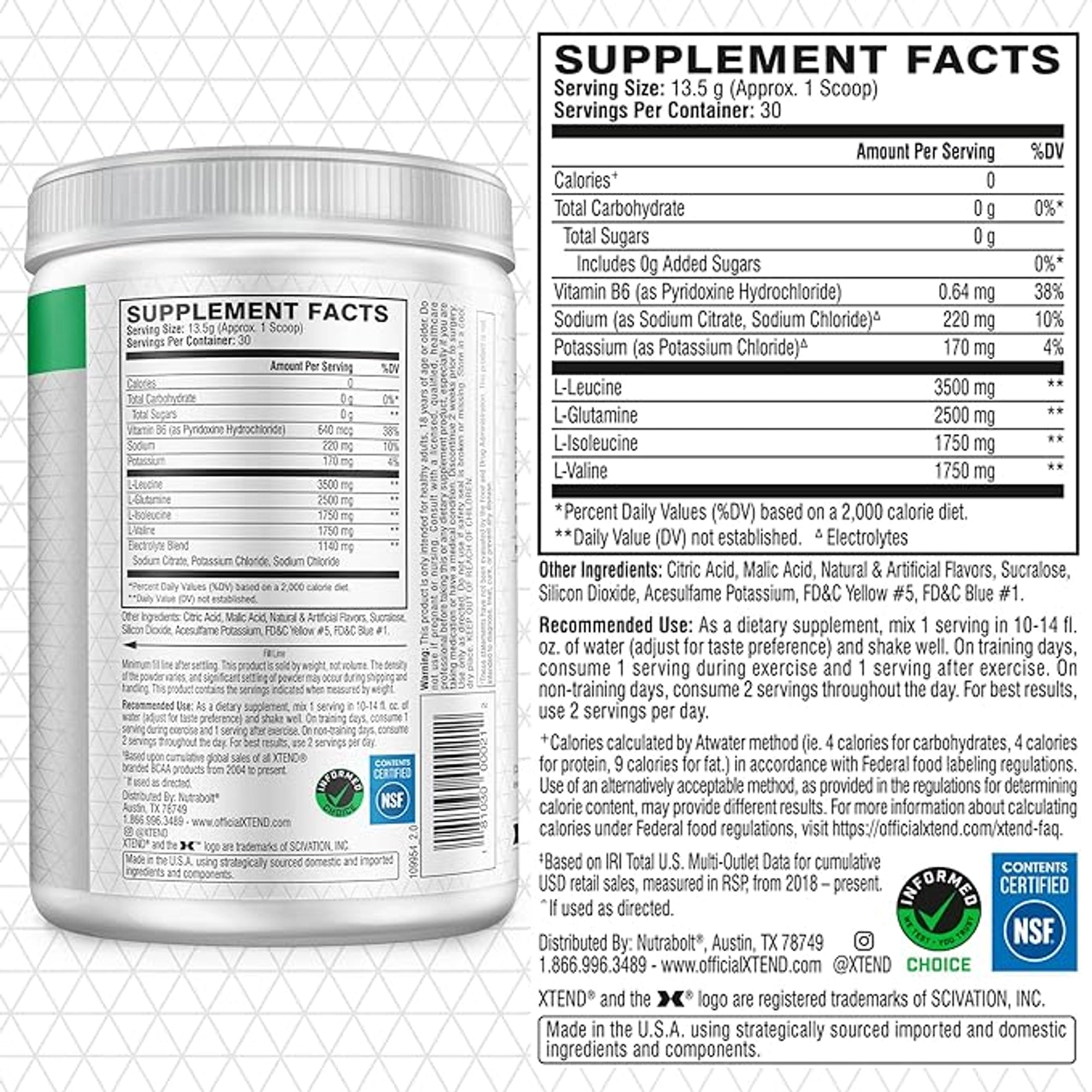 Xtend bcaa