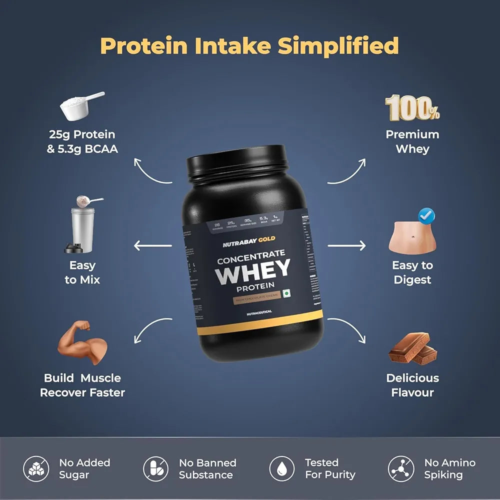 Nutrabay Concentrate Whey Protein