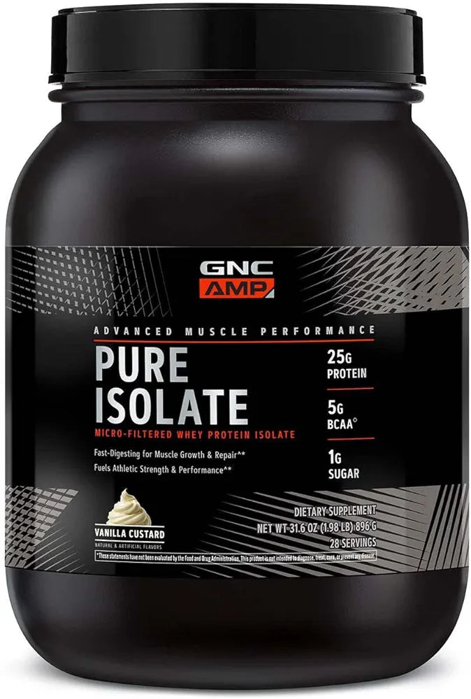 GNC amp pure isolate