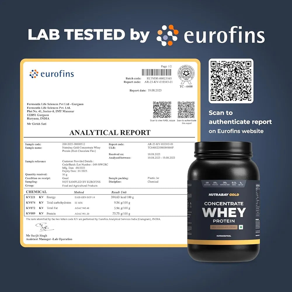 Nutrabay Concentrate Whey Protein