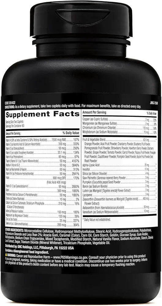 Gnc Muiltivitamin