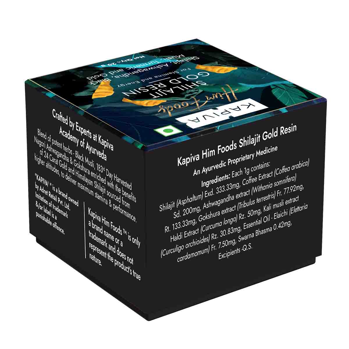 Kapiva silajit gold resin