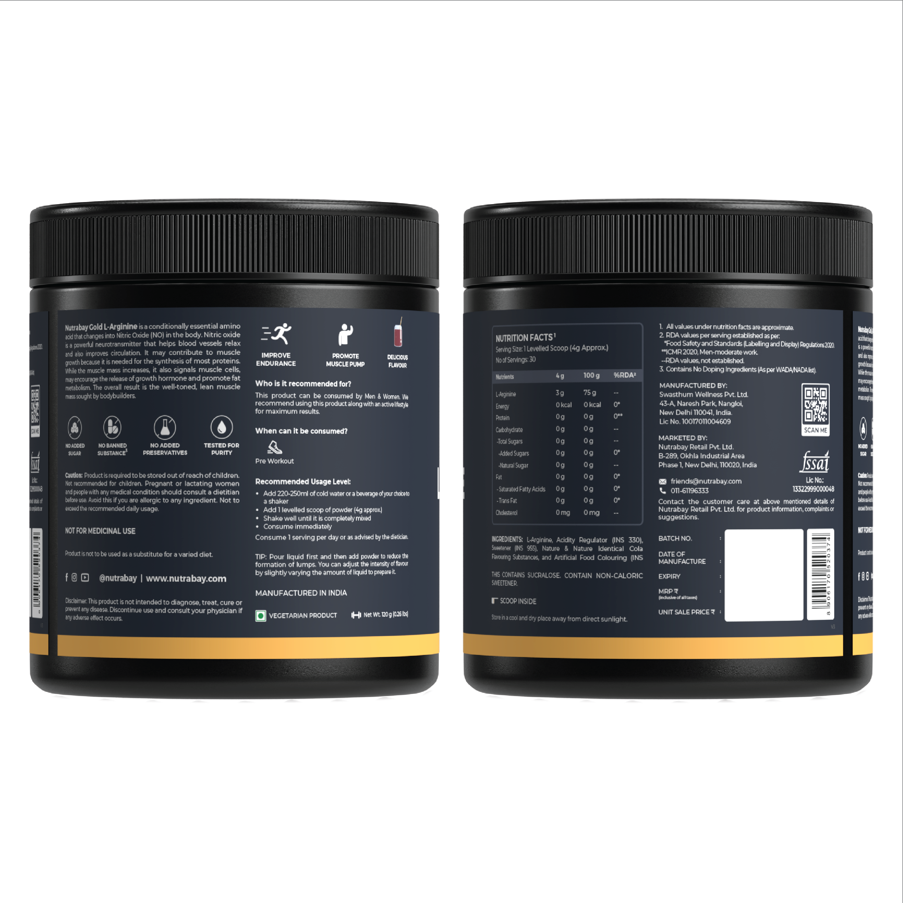 Nutrabay L-Arginine