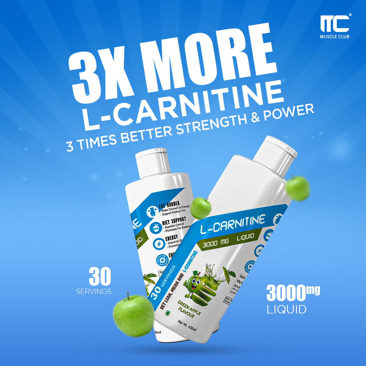does l carnitine reduce appetite Muscle Club L-Carnitine – limitlessnutritions.com