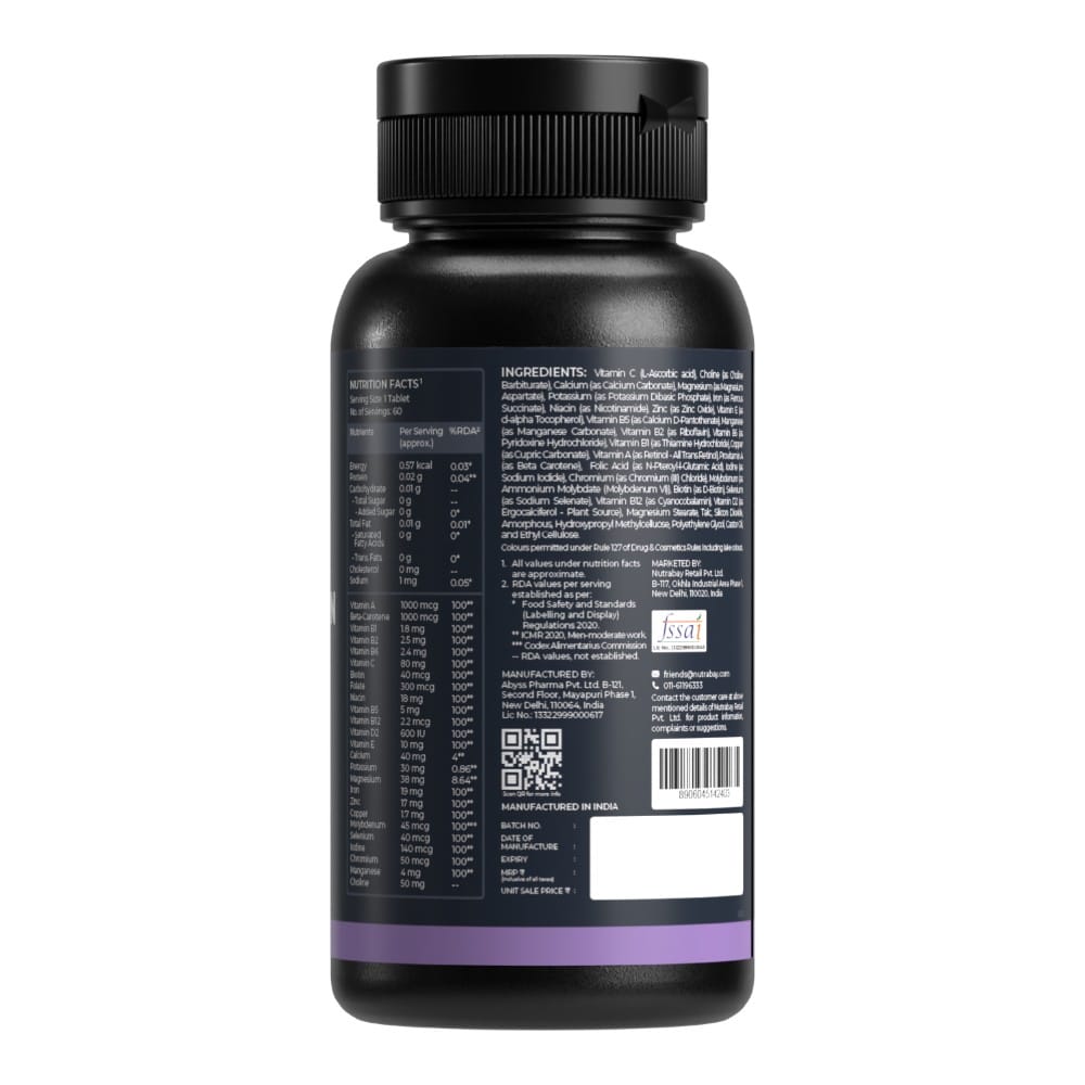 Nutrabay Pro Multivitamin Men (60 Tablets)