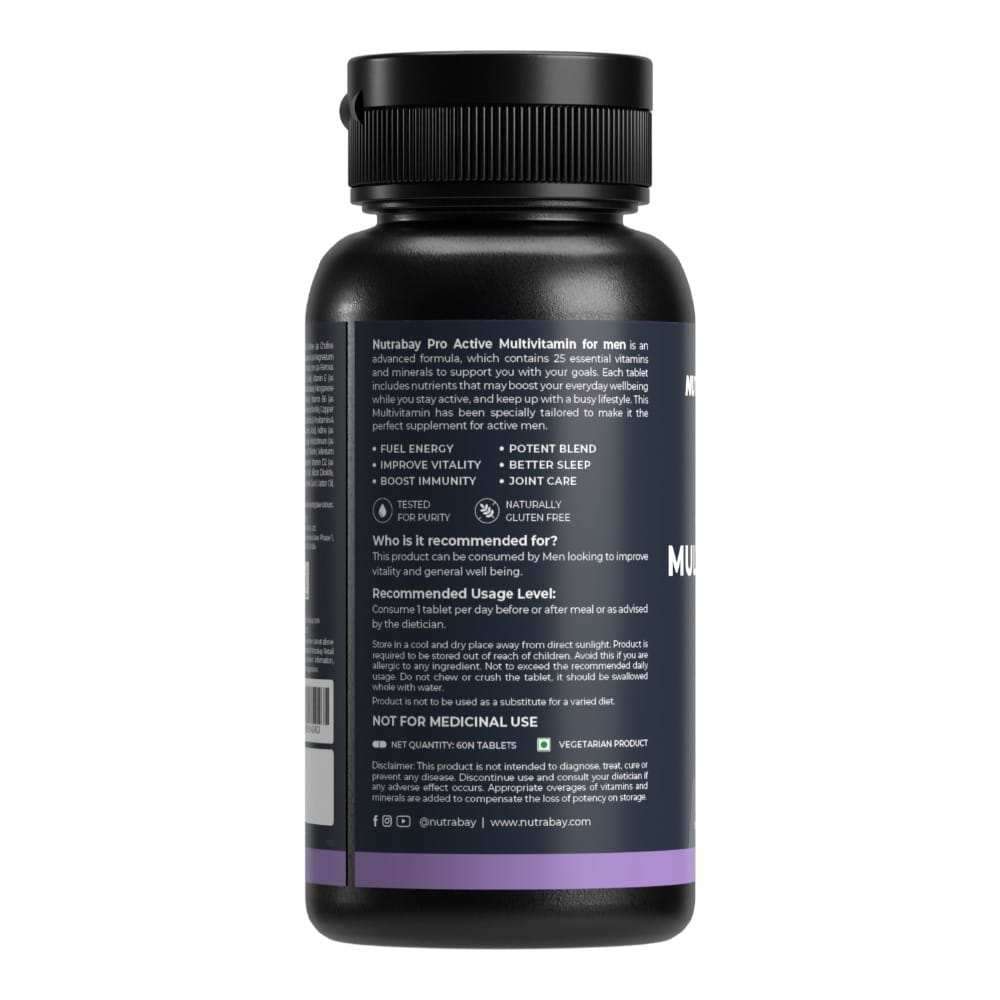 Nutrabay Pro Multivitamin Men (60 Tablets)