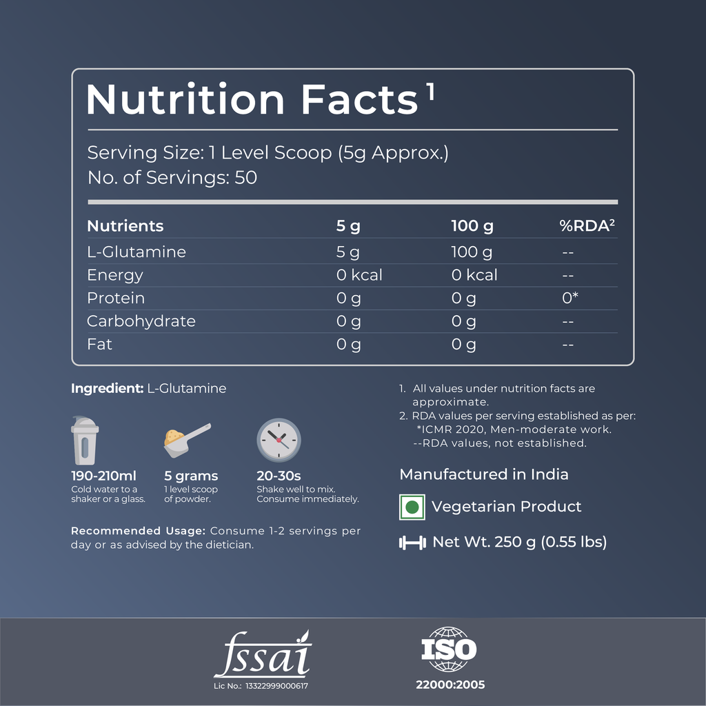 Nutrabay 100% Glutamine