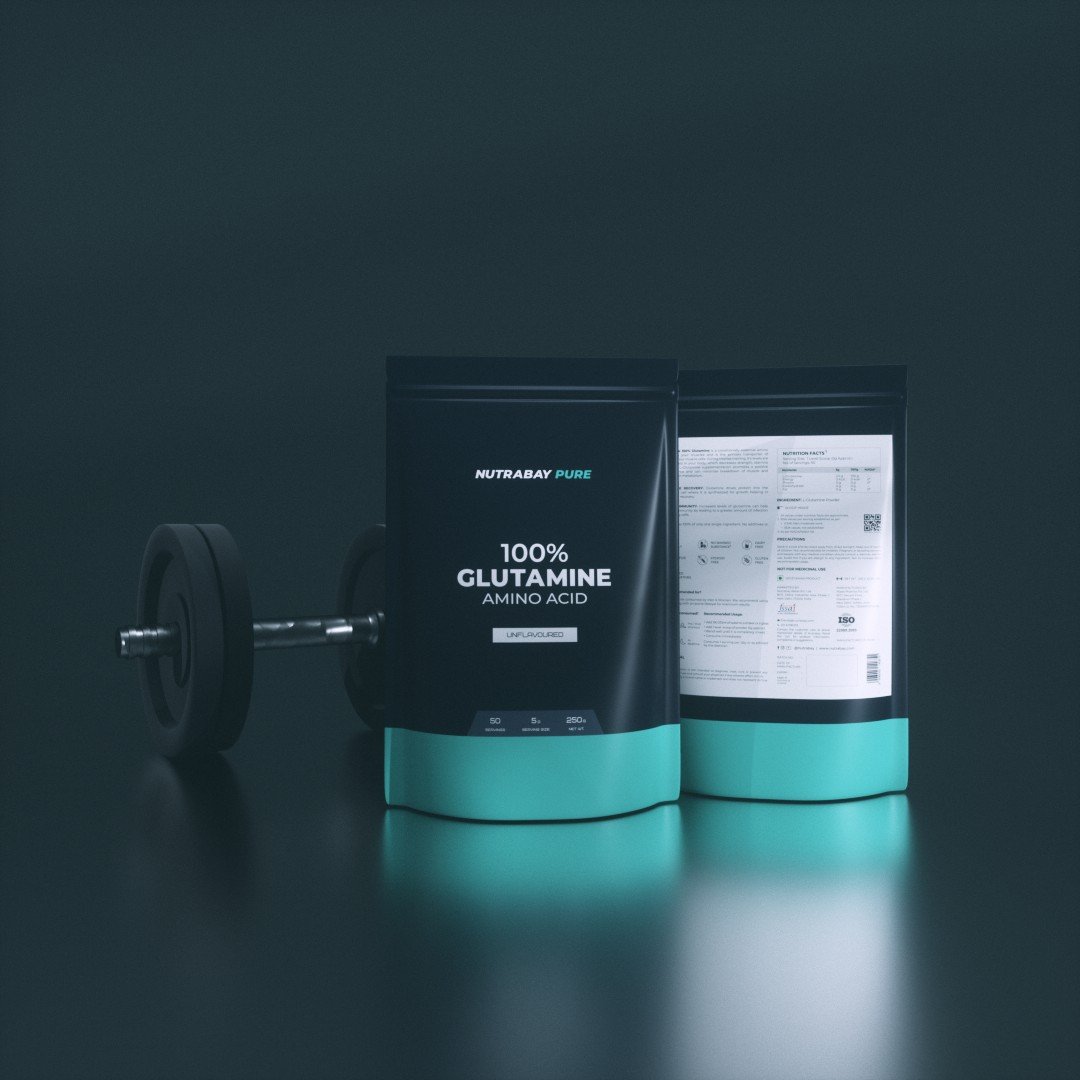 Limitless Nutritions Nutrabay Glutamine – Premium quality for peak performance.