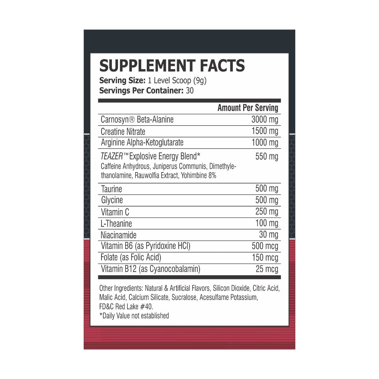 Pole Teazer Pre Workout