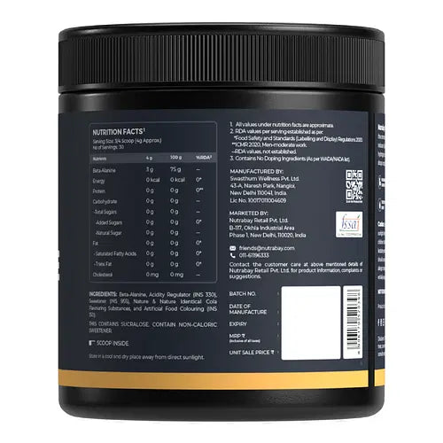 Nutrabay Beta-Alanine