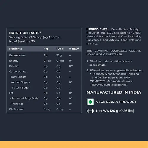 Nutrabay Beta-Alanine