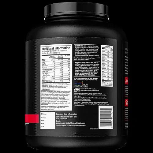 Muscletech Nitrotech whey protein
