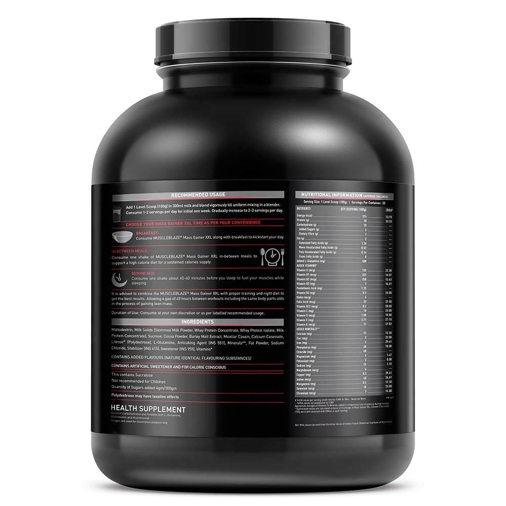 Muscle Blaze XXL