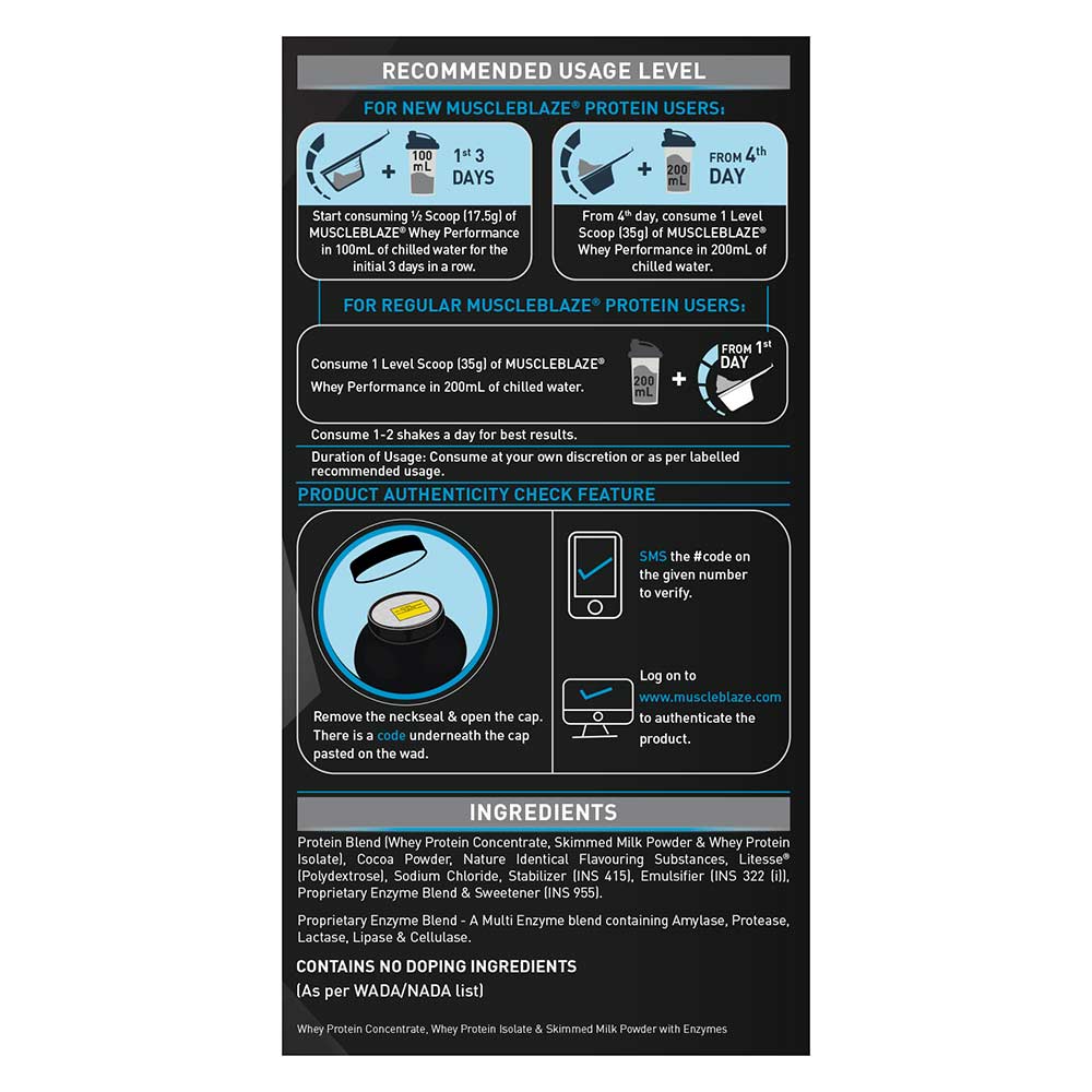 Muscle Blaze Whey Protein