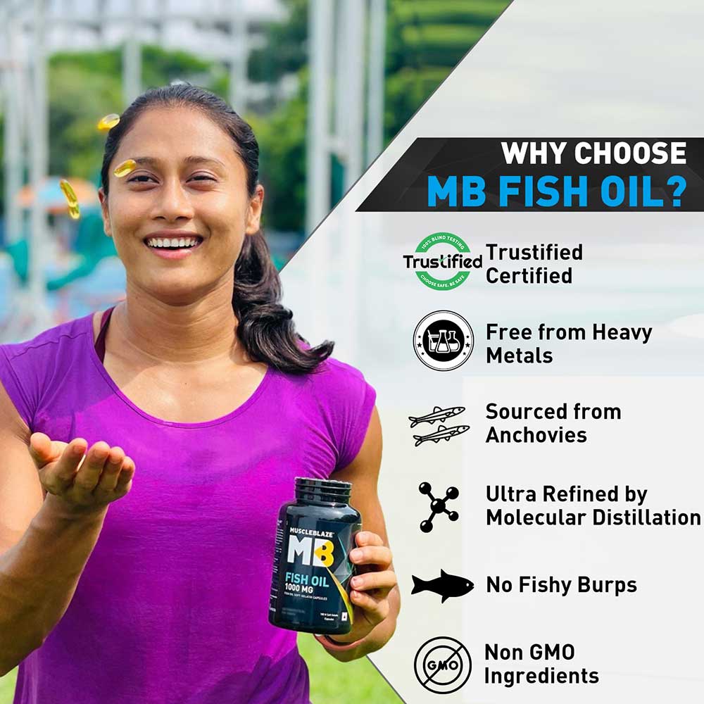 Muscle Blaze Fish Oil