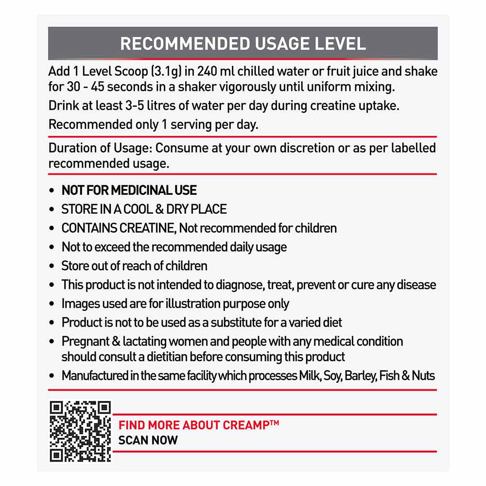 Muscleblaze crea Amp creatine creatine