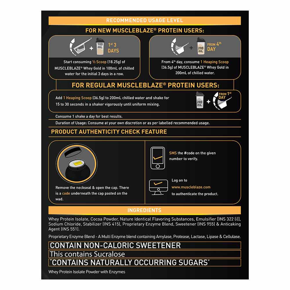 Muscle Blaze Whey Gold