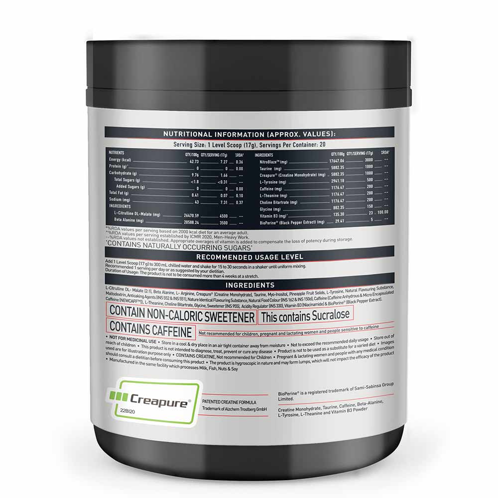 Muscleblaze WRATHEX pre workout