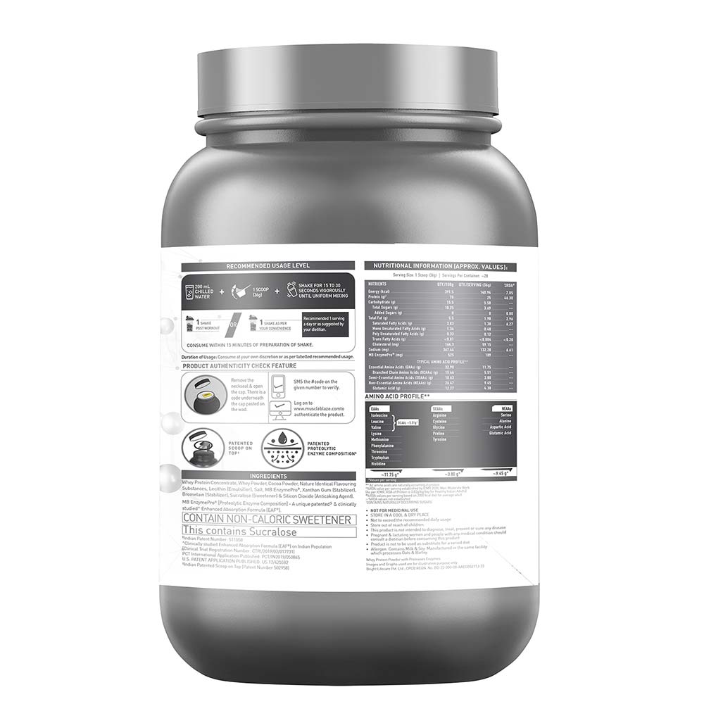 MUSCLEBLAZE BIOZYME PERFORMANCE WHEY