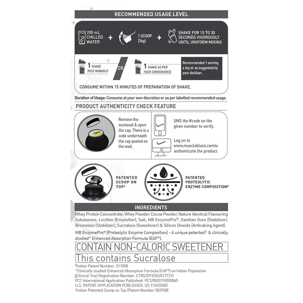 Muscleblaze bio enzyme whey performance