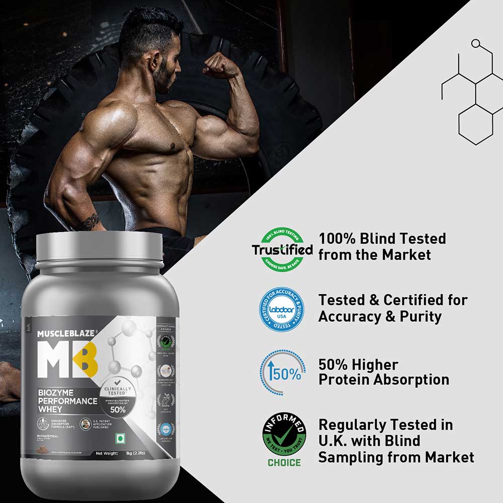MUSCLEBLAZE BIOZYME PERFORMANCE WHEY