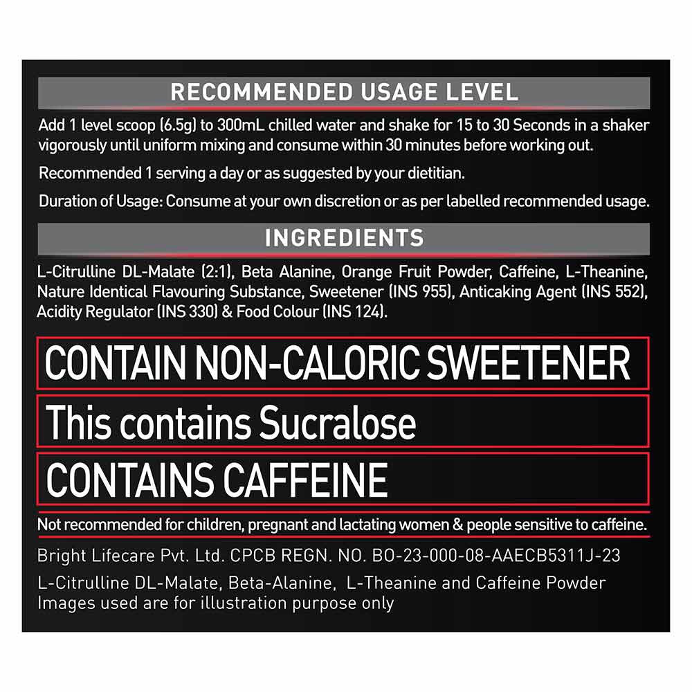 Muscle Blaze Pre-Workout Extrem